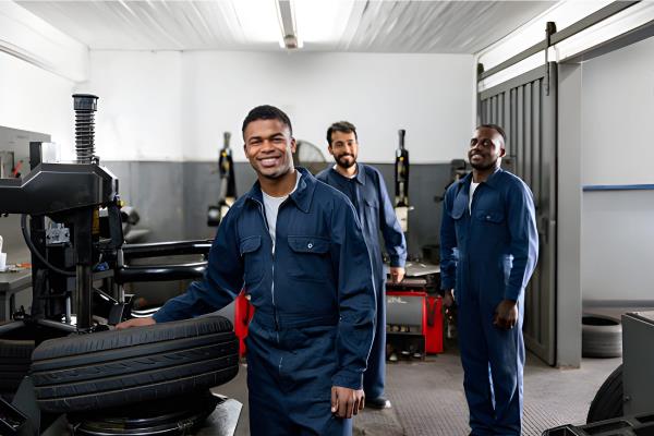 Ameritech Tire Shop Interior